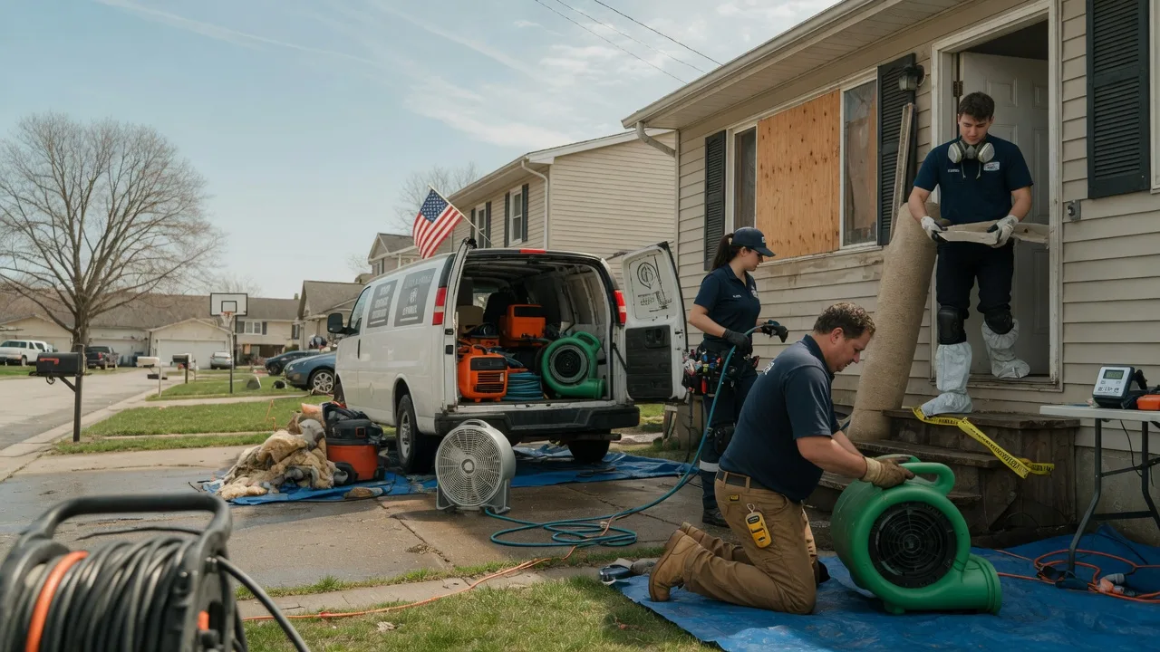 Water Damage Restoration in Cuba, IL near me